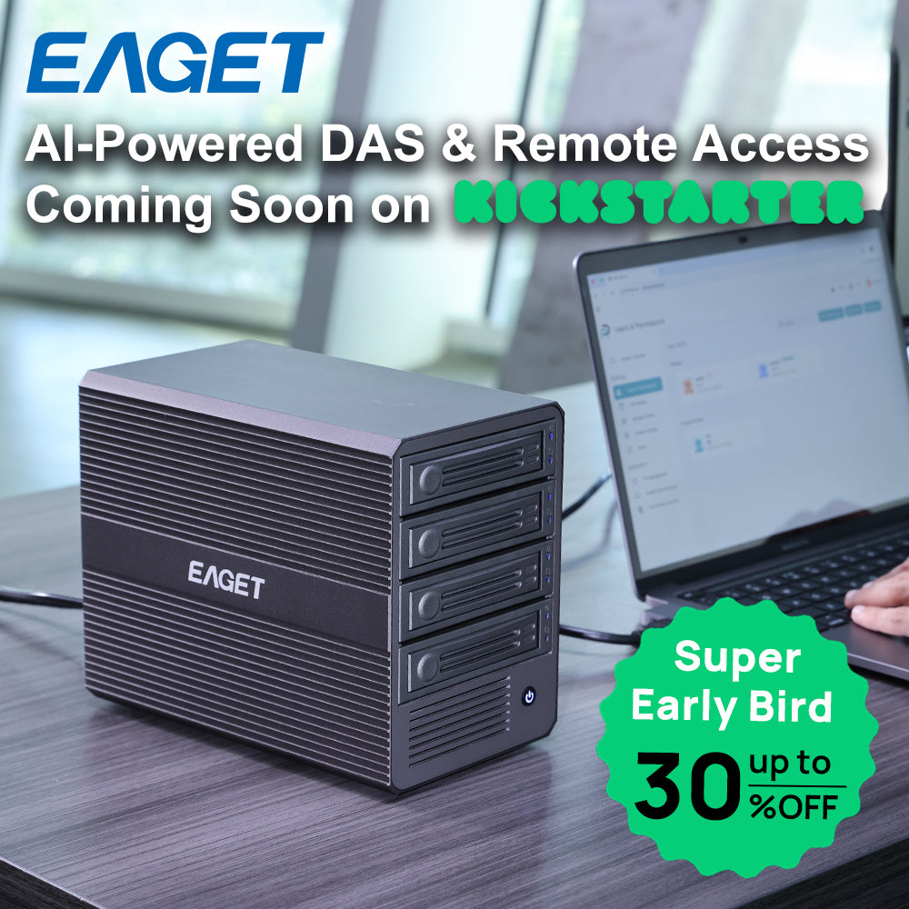 EAGET Mini Server:First DAS + NAS Hybrid